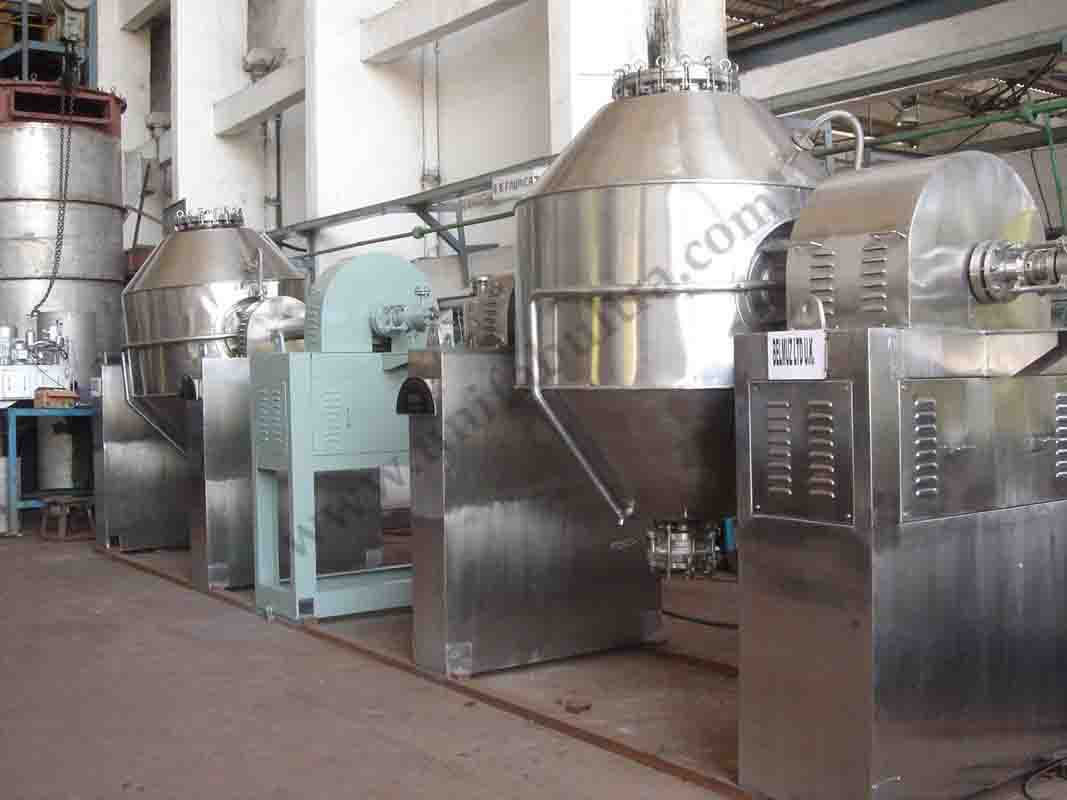 Rotary Dryers - Rotocone, Tumbling, V- Type